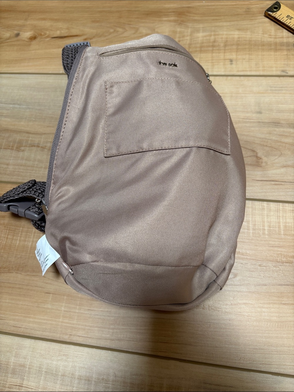 The Sak Geo Taupe Sling Bag - Picture 12 of 14